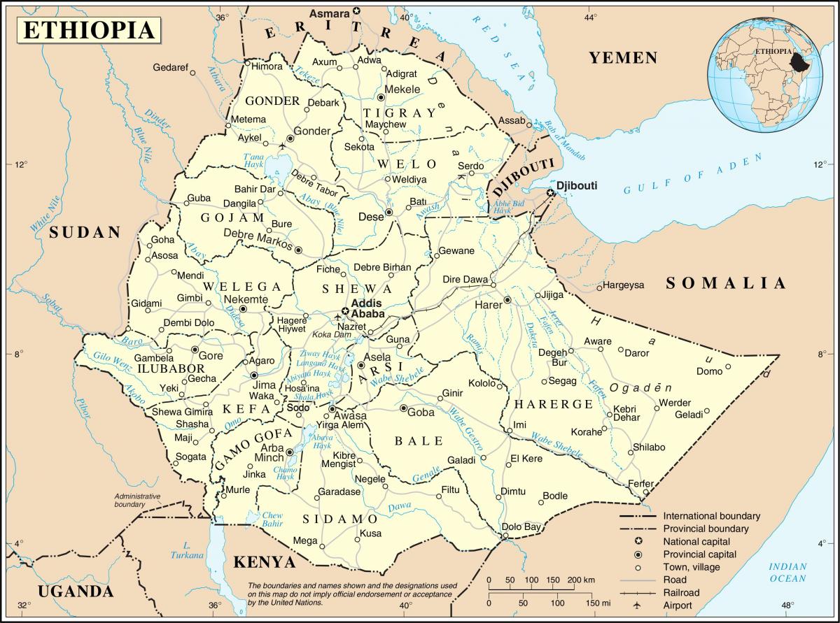 Etiopija kartēšanas aģentūra