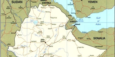 Ģeogrāfiskās kartes no Etiopijas